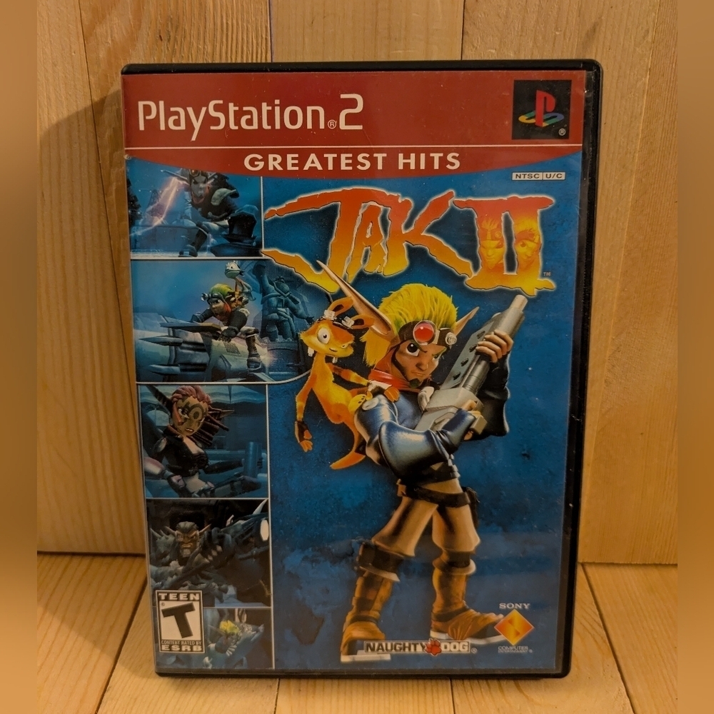 Sony 2 Jak II Greatest Hits PlayStation 2 Game Used